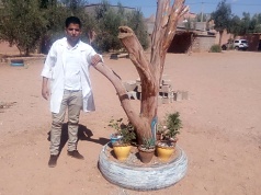 Učiteľ Aziz v Maroku
