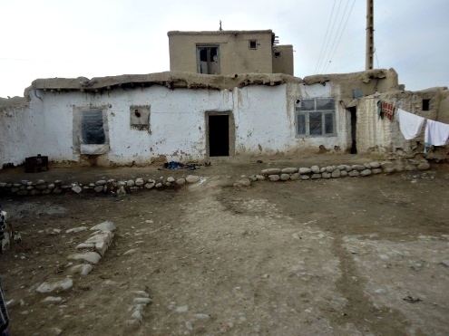 Dom na afgánskej dedine