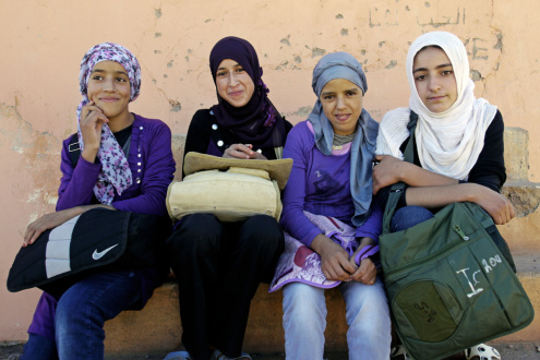 Karima, Fatima, Sara a Naima - kolky podporen Berkatom