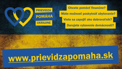 Pomoc ľuďom z Ukrajiny v našom regióne