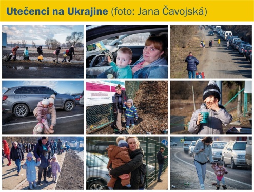 Utečenci na Ukrajine