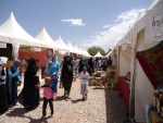 Ženy z Agouti predávali na Festivale ruží